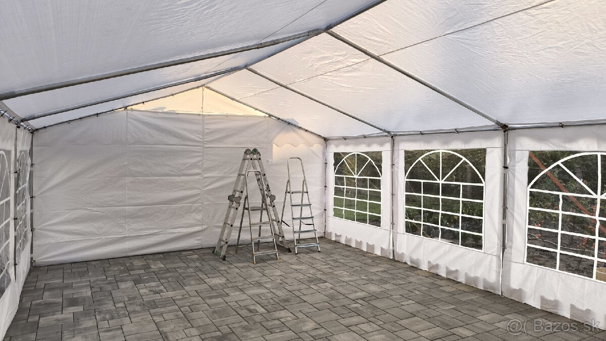 Pevný záhradný stan 5x8m - 8