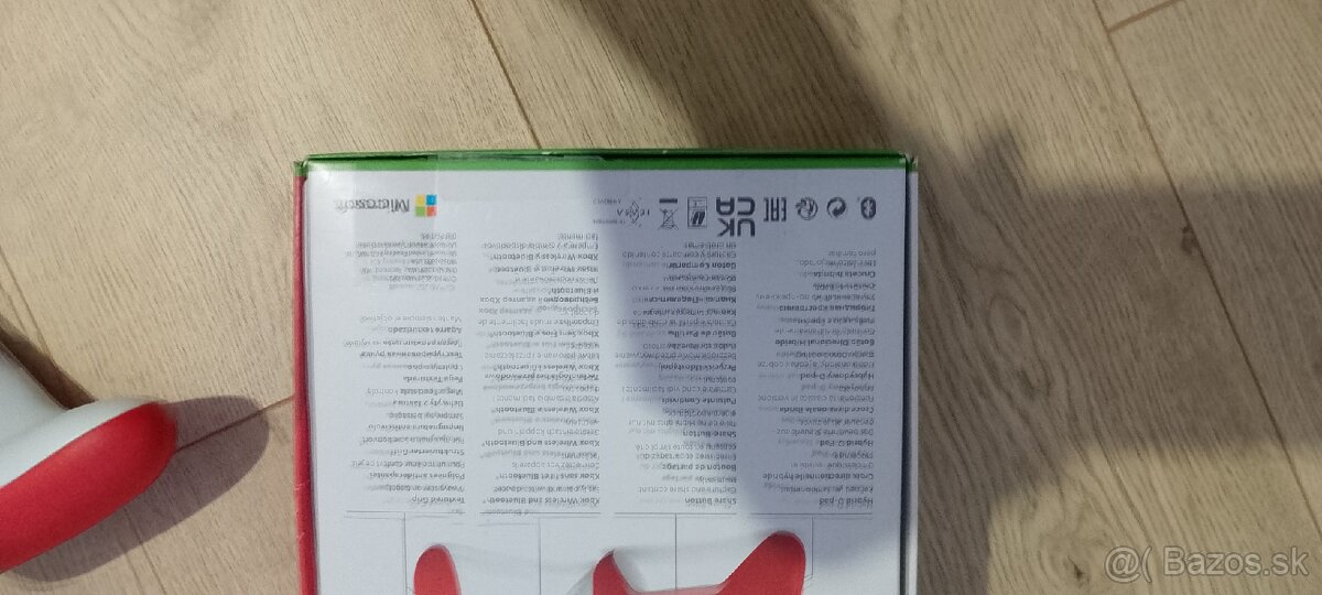 2 ovládače xbo series s x pulse red carbon black - 8