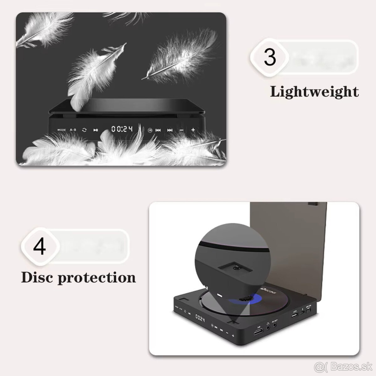 CD / DVD prehrávač - 8