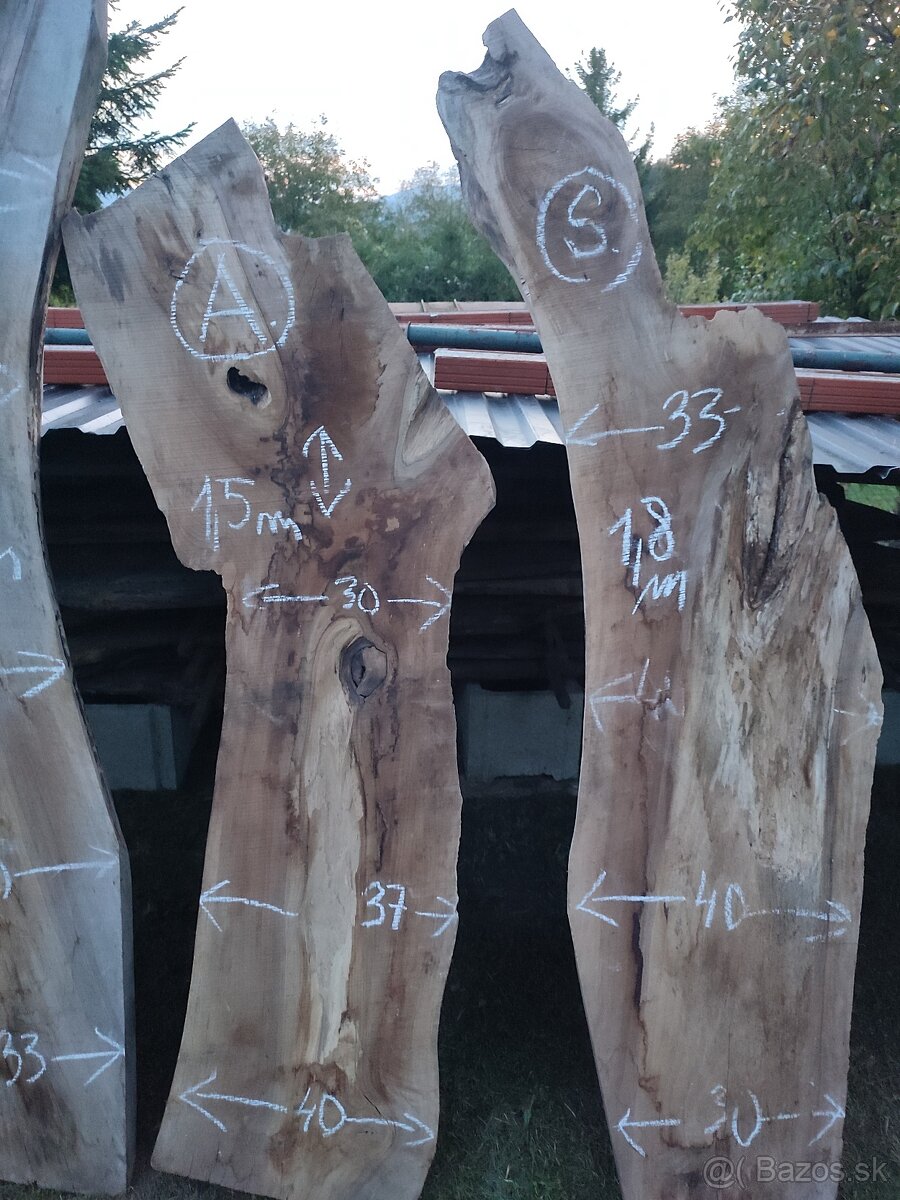 Orechove dosky, fosne, rezivo - 8