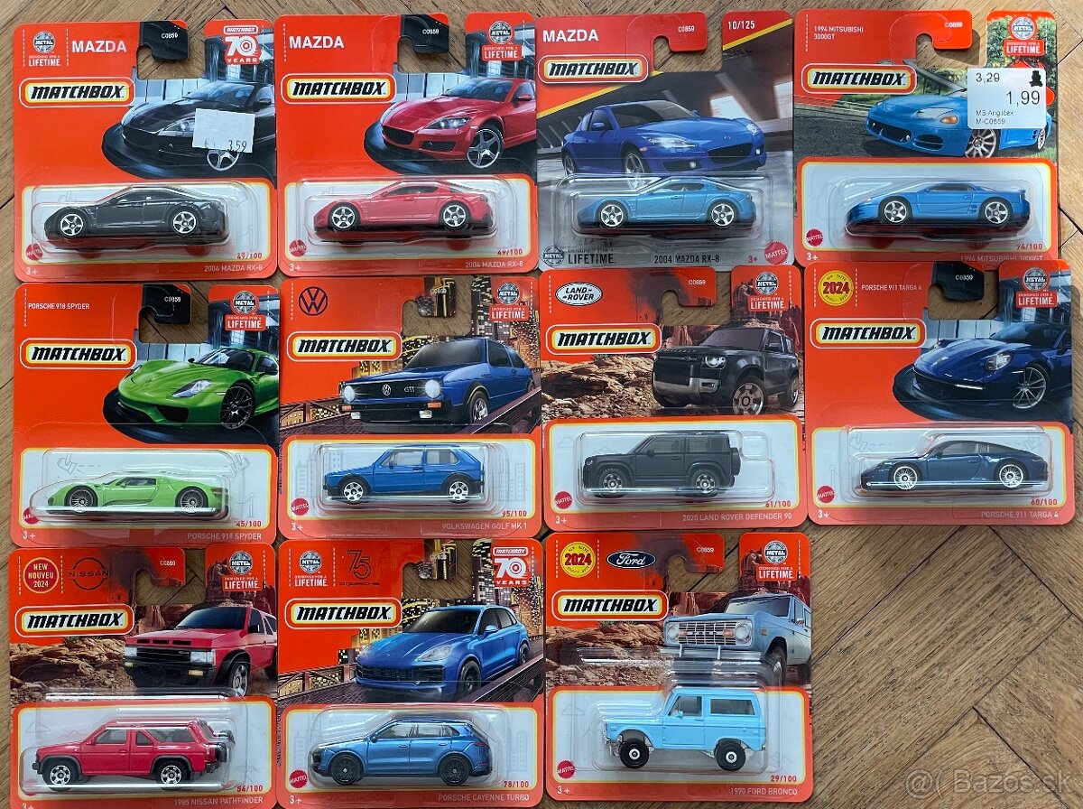 hot wheels matchbox 1/64 - 8