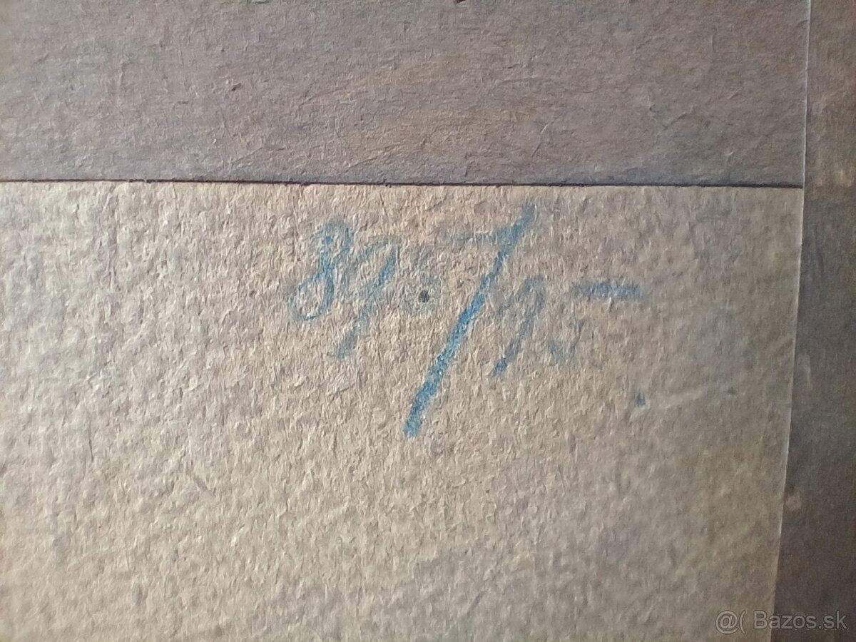 Akvarel Čína pravdepodobne 19 Storočie - 8