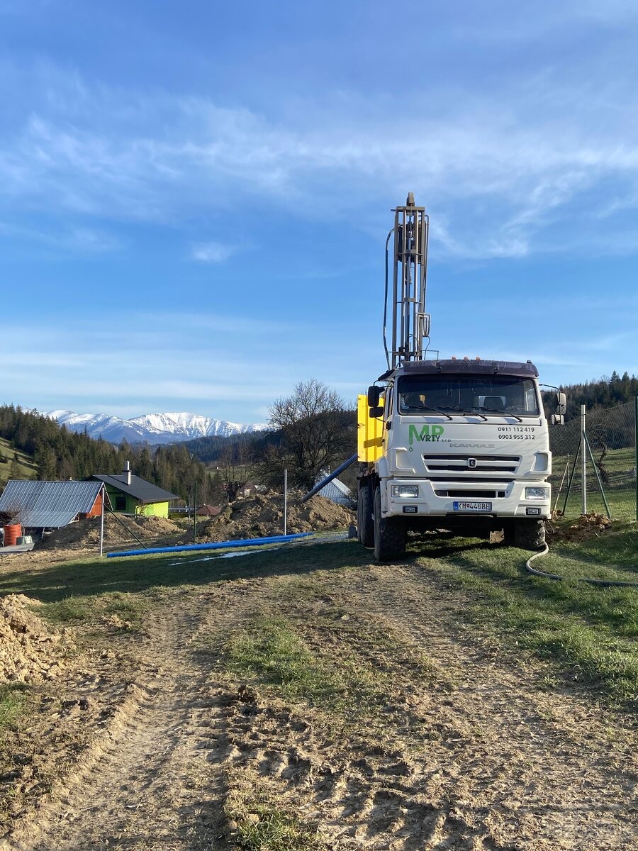Vrtanie studni Liptovský Mikuláš - 8