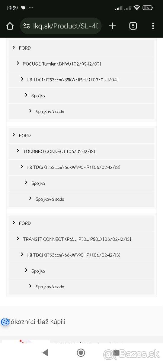 Spojkova sada starline - 8