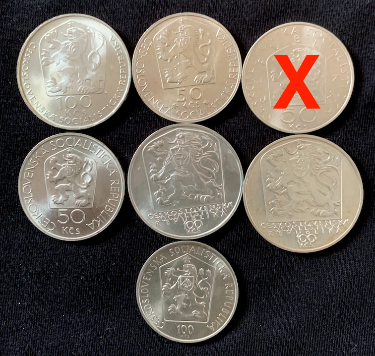 Československé pamätné strieborné mince (2) - 8