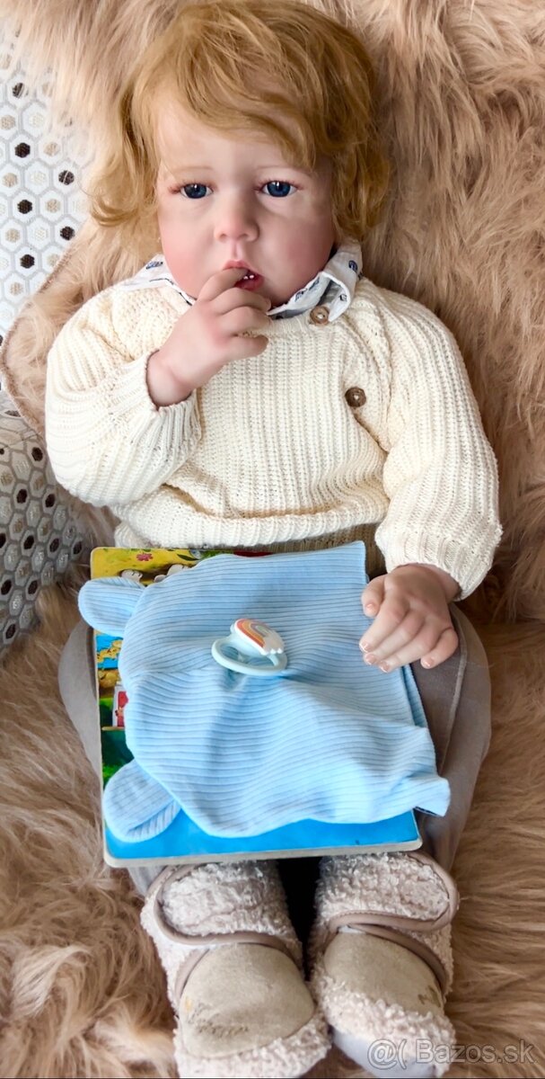 Realistická bábika Liam - 8