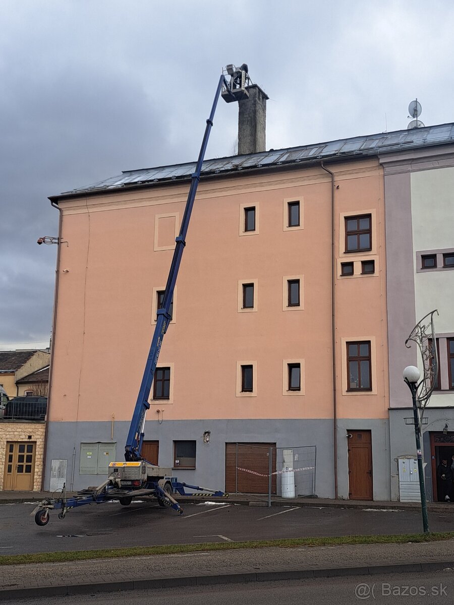 Vysokozdvižna, pracovna,montážna plošina - 8