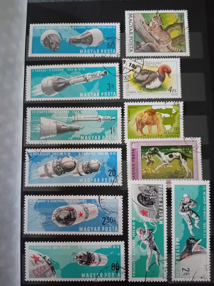 Známky Maďarsko v albume - 8
