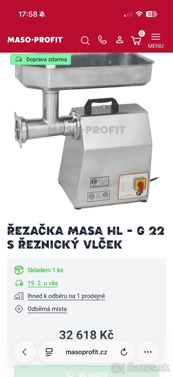 Nepoužitý mlýnek na maso - 8
