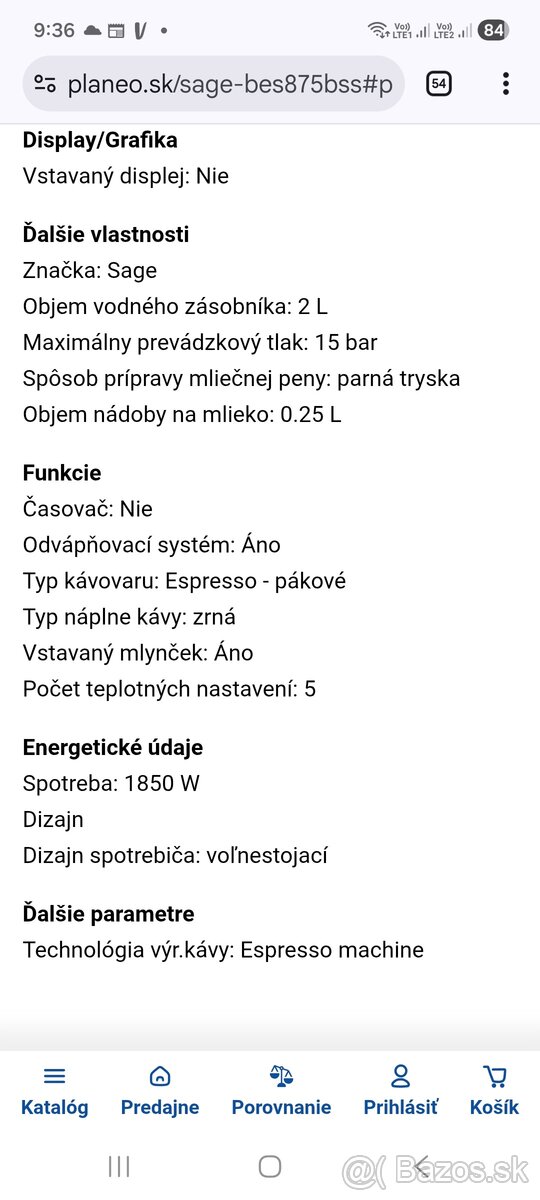 Kavovar Catler (Sage) - 8