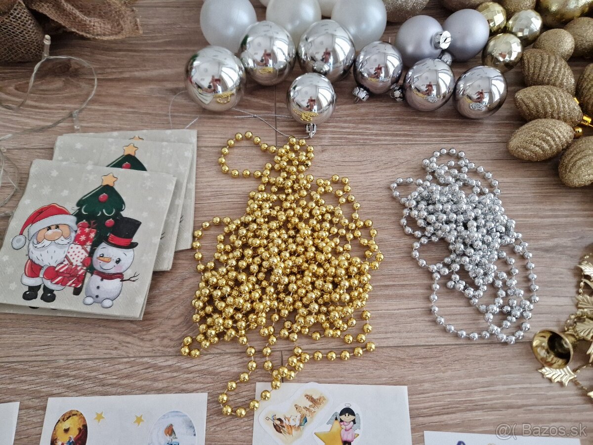 Vianočné ozdoby veľký balík - 8