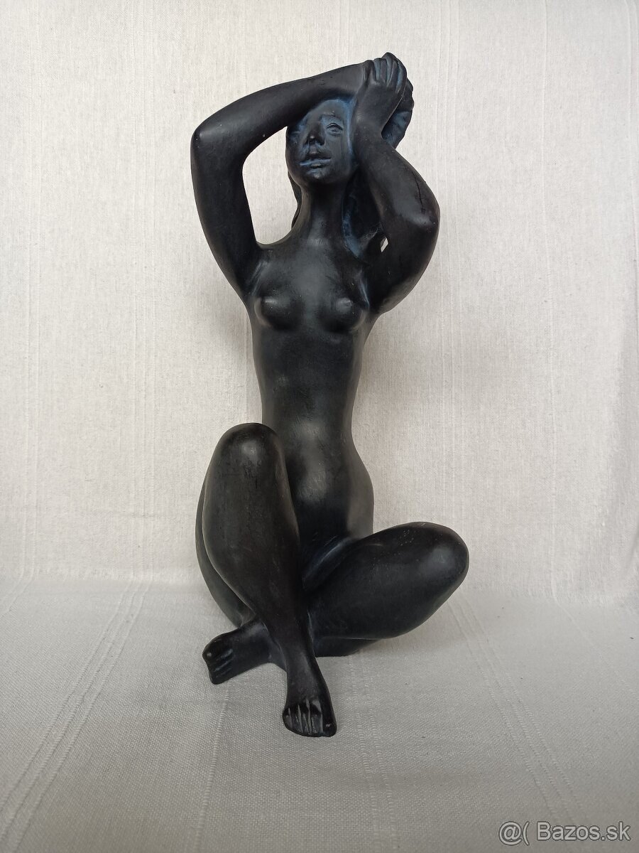 Keramická soška akt - 8