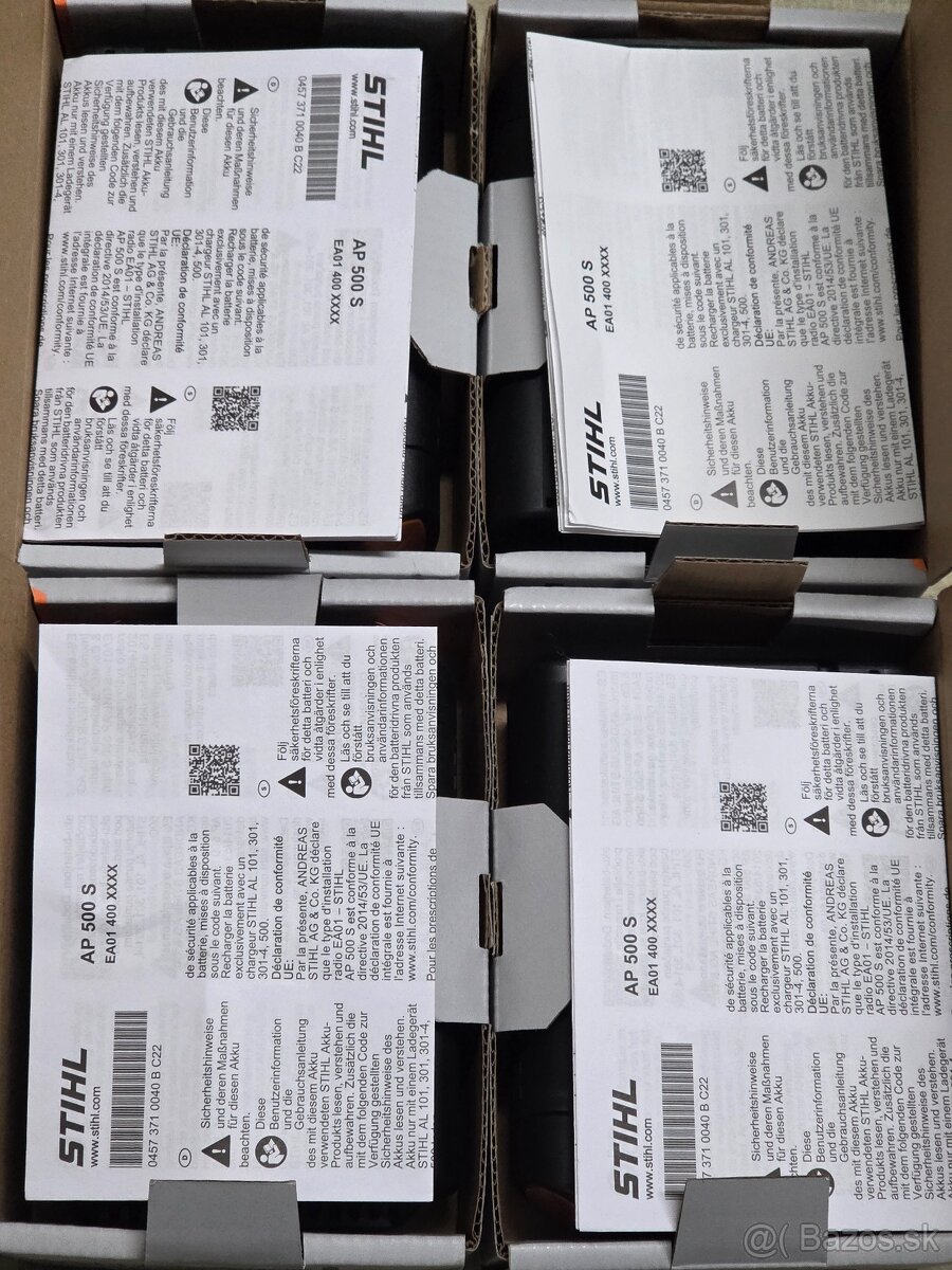 Stihl baterie AP 500 S original zaruka dva roky - 8