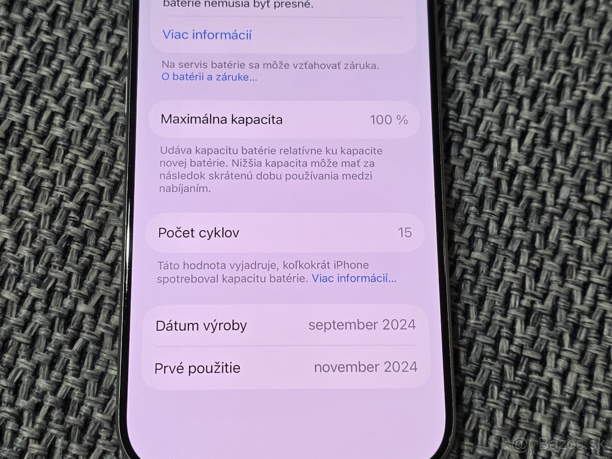 Iphone 16 Pro 256GB - 8