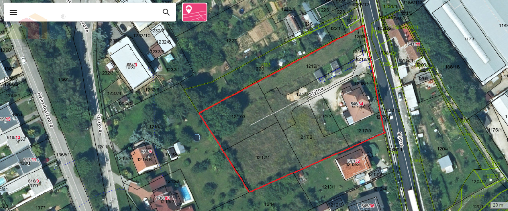 Na predaj investičný projekt pripravený pre výstavbu rodi - 8