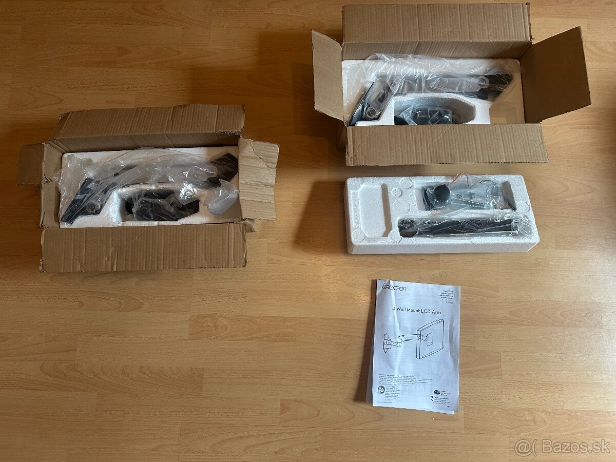 držiaky na LCD monitory - 2 ks - 8