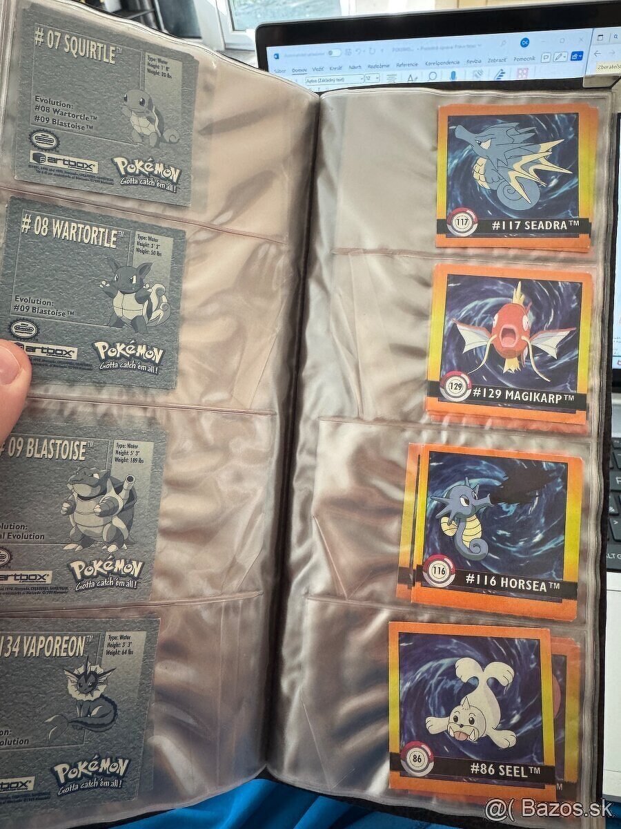 POKÉMON stickers 1999 ARTBOX 1. séria - 8