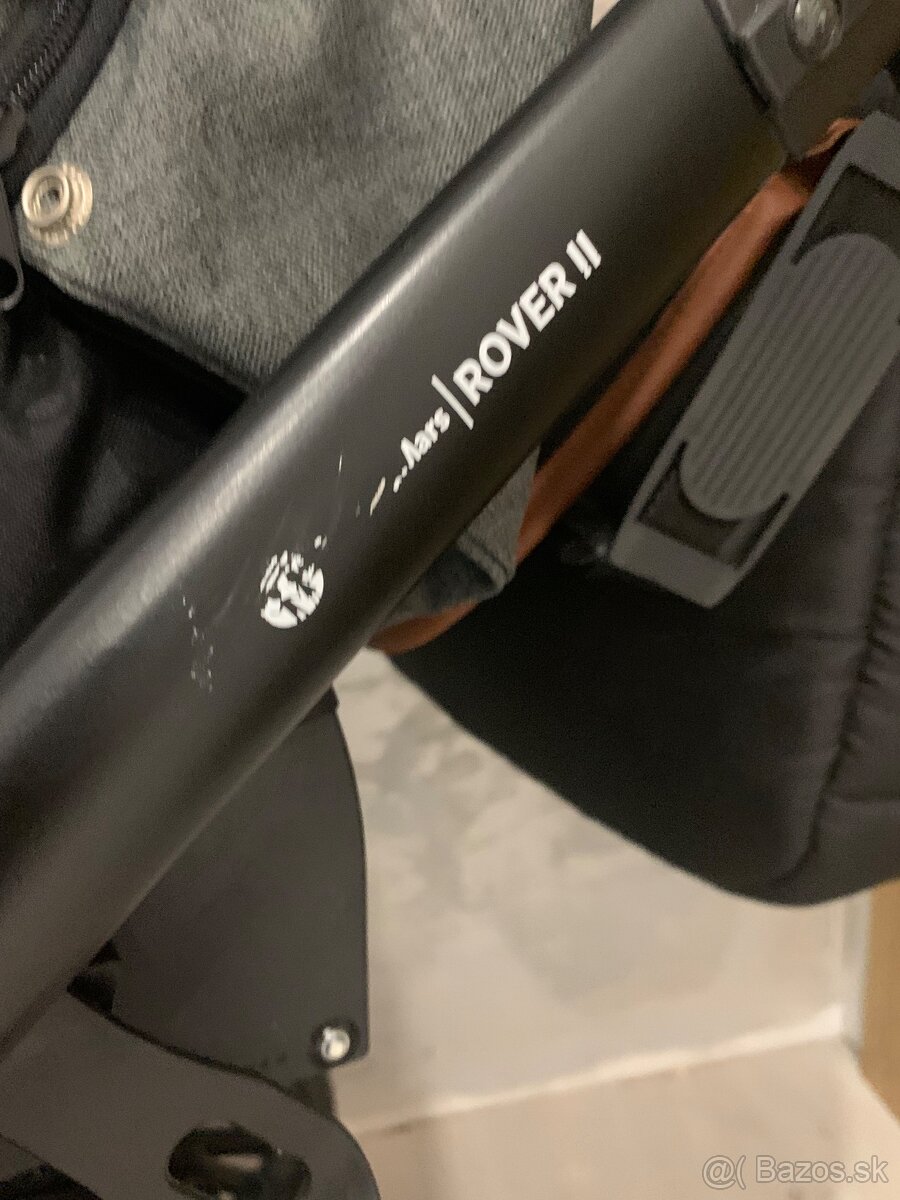 Kočík Petite&Mars Rover II 2v1 Grey - 8