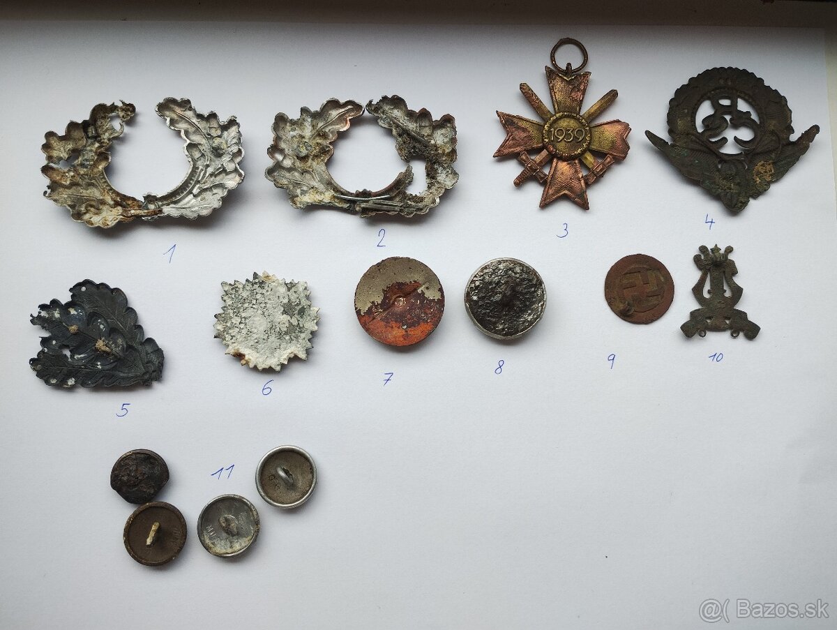 Predám nálezy s detektorom kovu a nálezy z pudy wehrmacht - 8