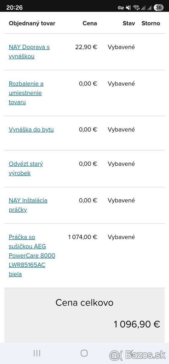 Práčka so sušičkou AEG - 8