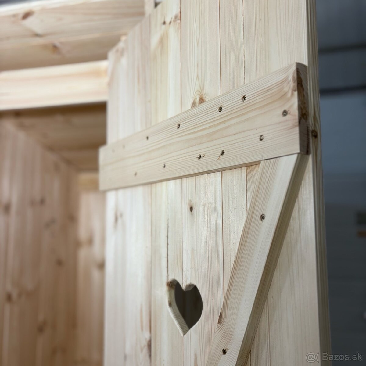 Nová drevená latrína - doprava zdarma celá SR - 8