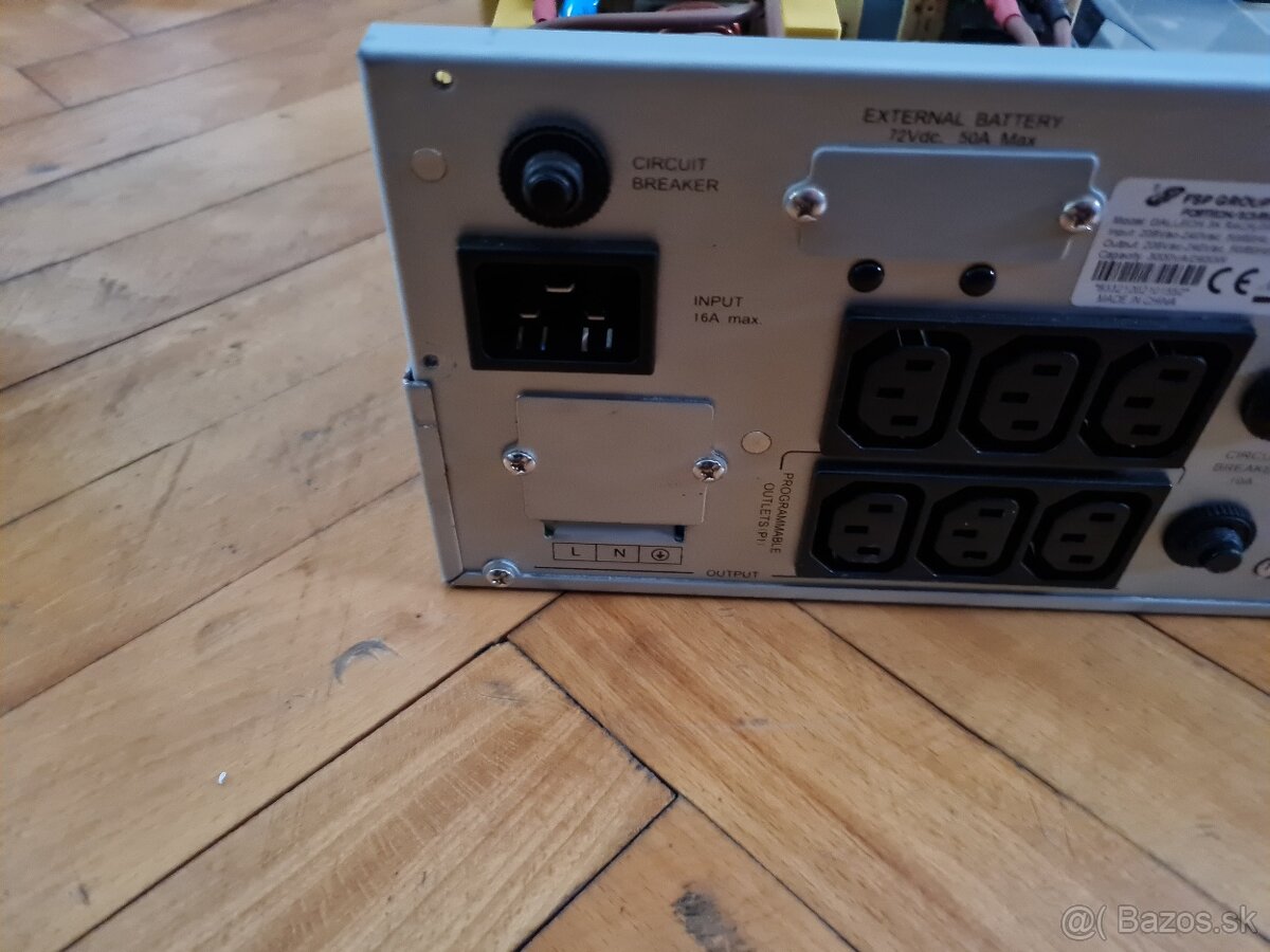 Predám UPS - 2x menšie a 1x veľká (bez batérií) - 8