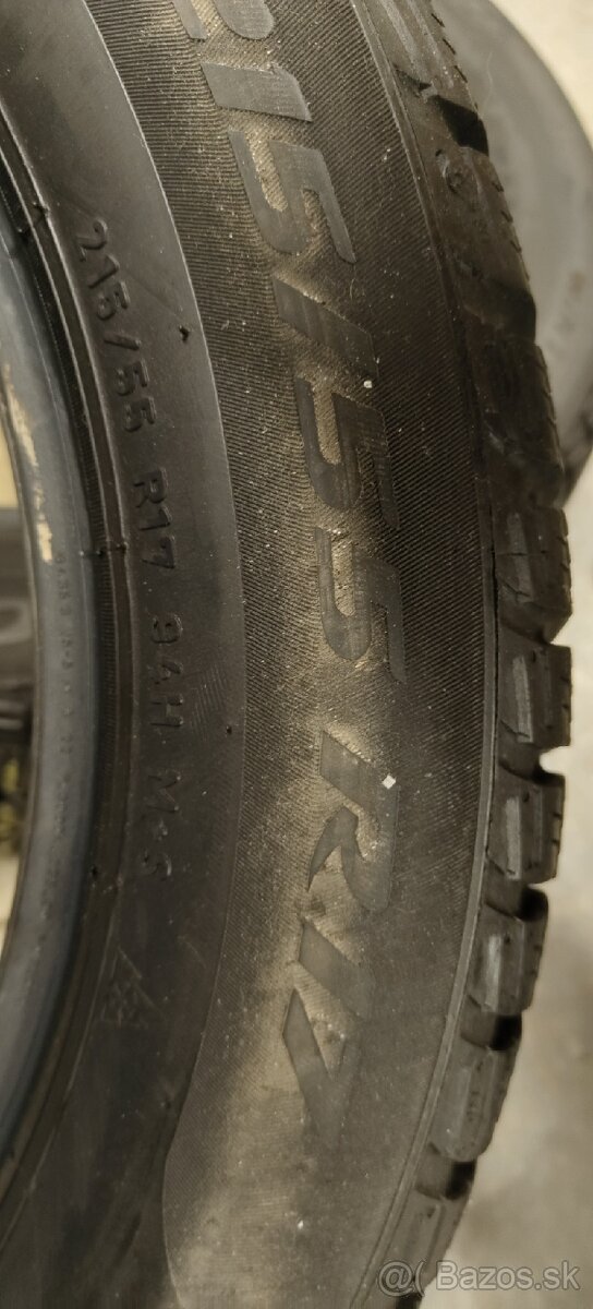 Zimné Pirelli SottoZero 3 Winter 215/55/17 94H - 8