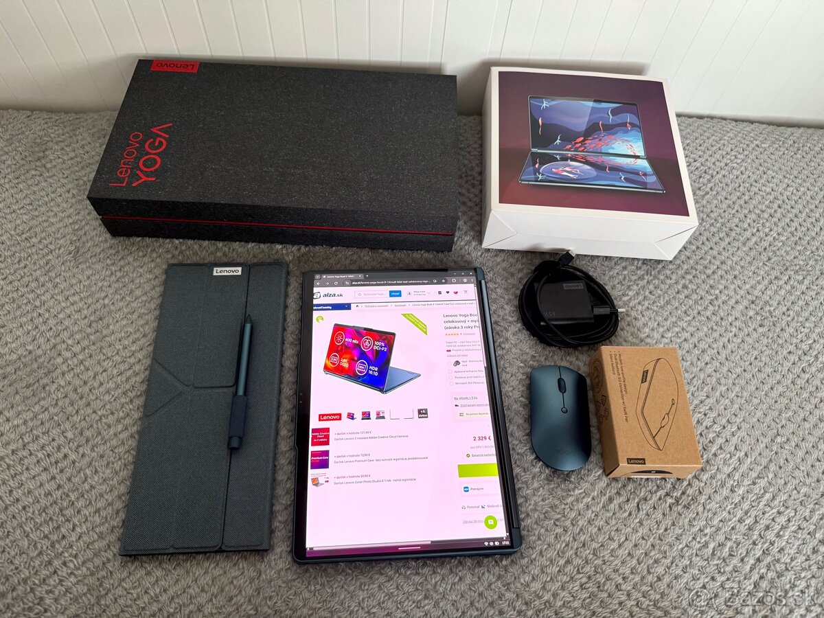 Nový Lenovo Yoga Book 9 13IMU9 2X OLED dispej- 34m. záruka - 8