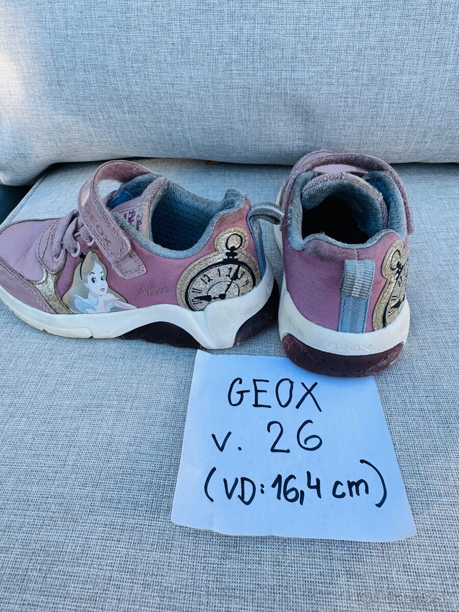 Svietiace tenisky zn. GEOX, v. 26 (VD: 16,4 cm) - 8