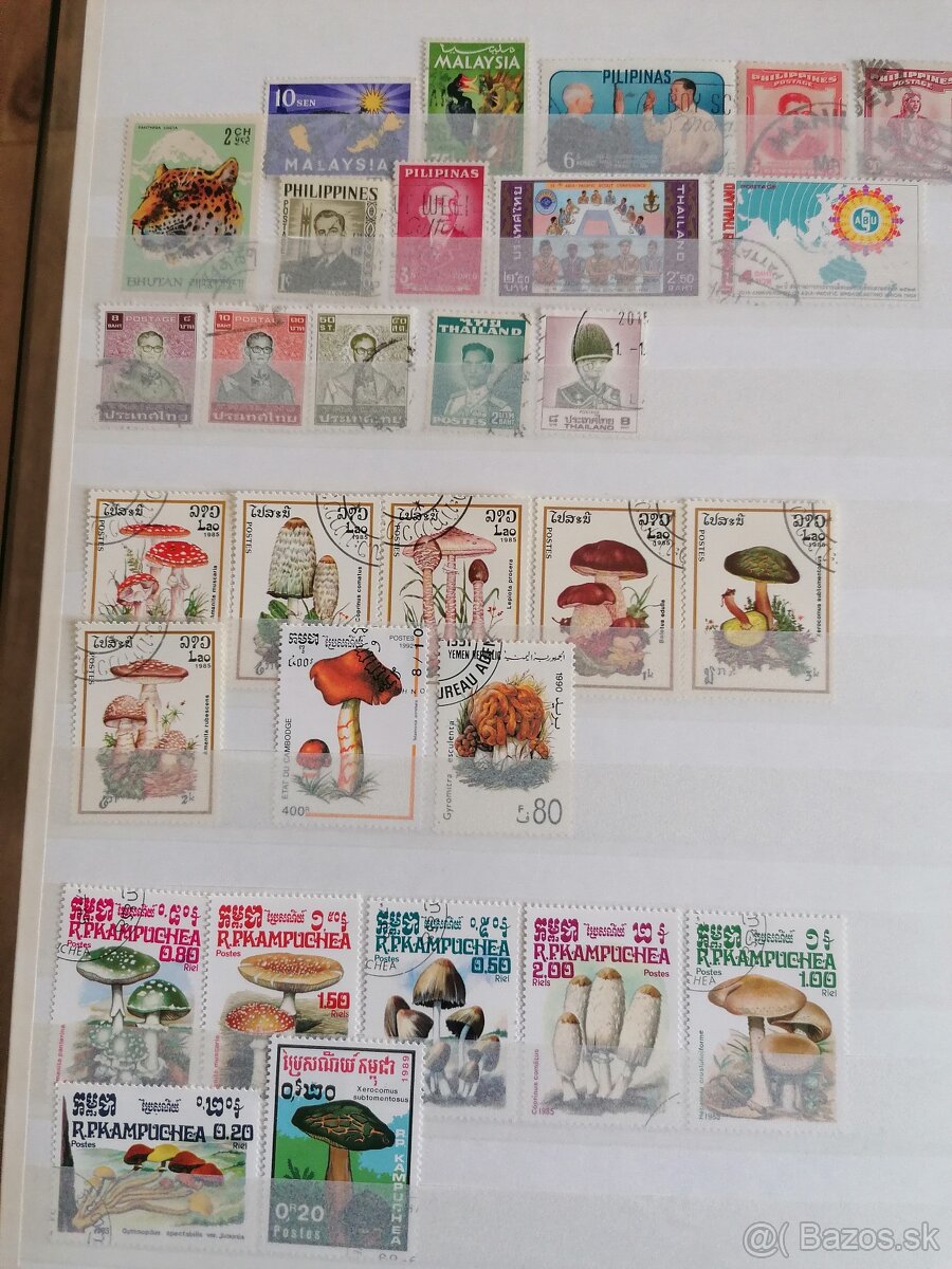 Známky ÁZIA - 8