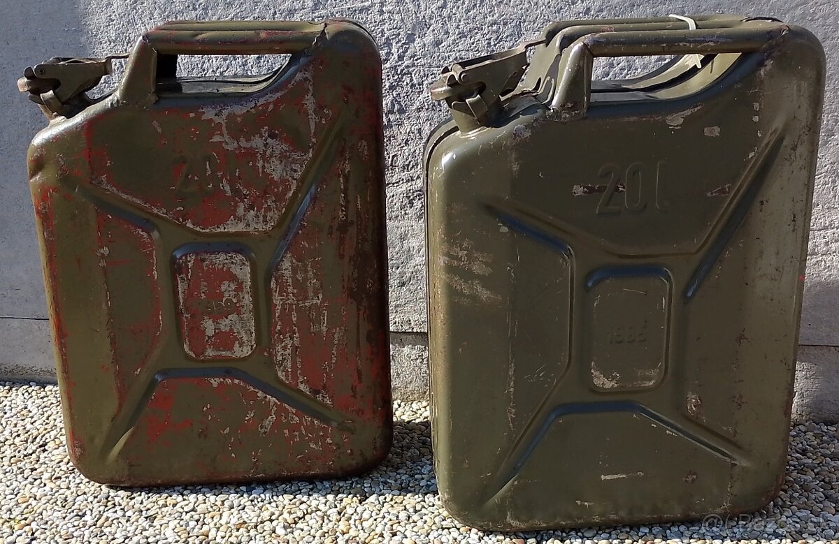 Plechové kanistre (bandasky) - 8