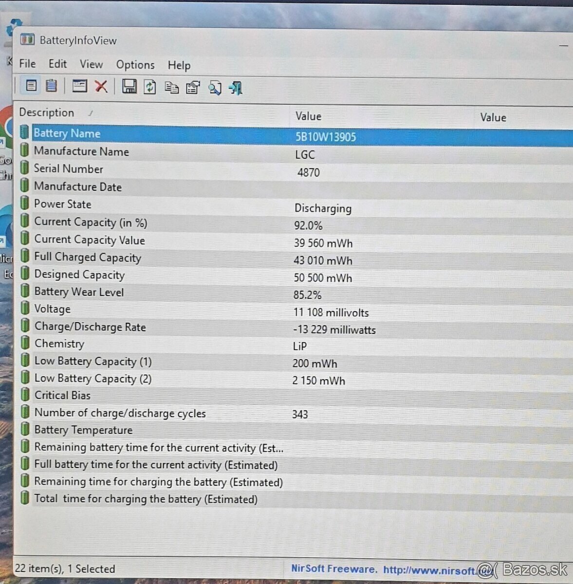 Lenovo ThinkPad T14 Gen 1 16GB / 256 SSD/ Win 11 - 8