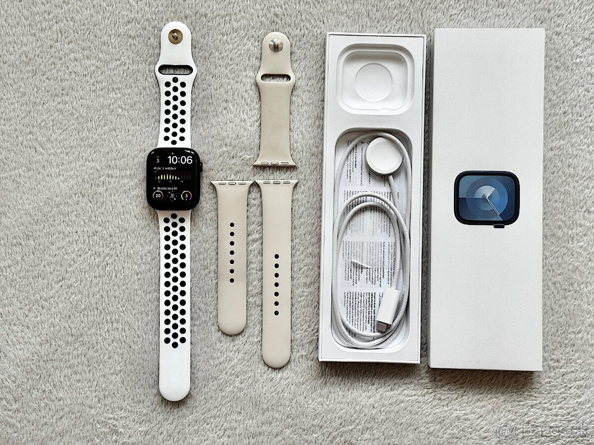 Apple Watch 9 45mm, TOP STAV, ZDRAVIE BATÉRIE 100% - 8