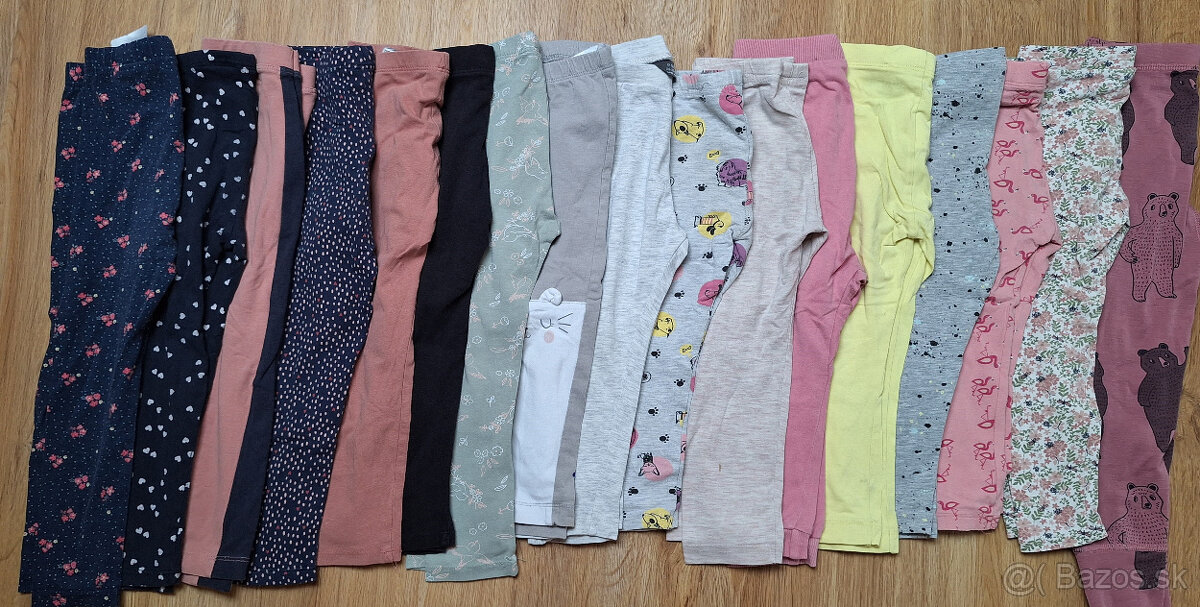 Mega balík 110 ks oblečenia pre dievča 2-3 roky 92-110 - 8