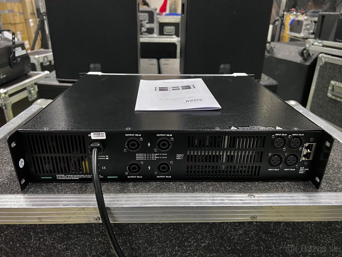 Gisen DSP4.12 digitálny 4 kanál s DSP - 8