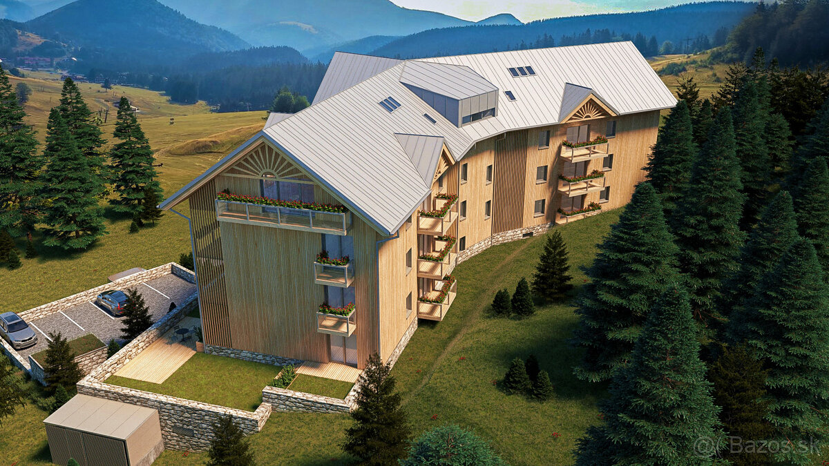 02.B - 2-izb. apartmán, 55,74 m2, DONOVALY, priamo na zjazd - 8