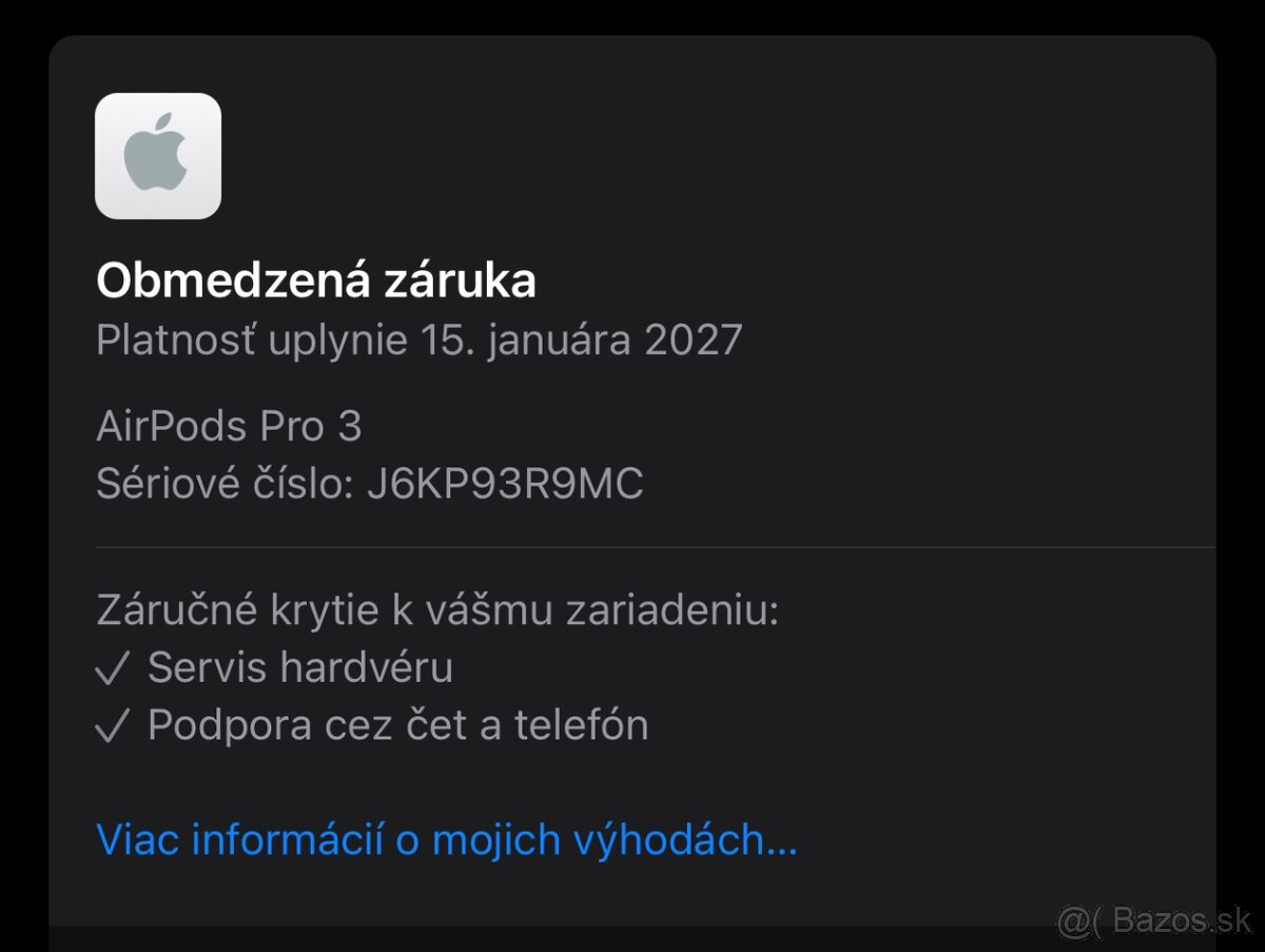 Originál Apple Airpods Pro 3 - nové - 8