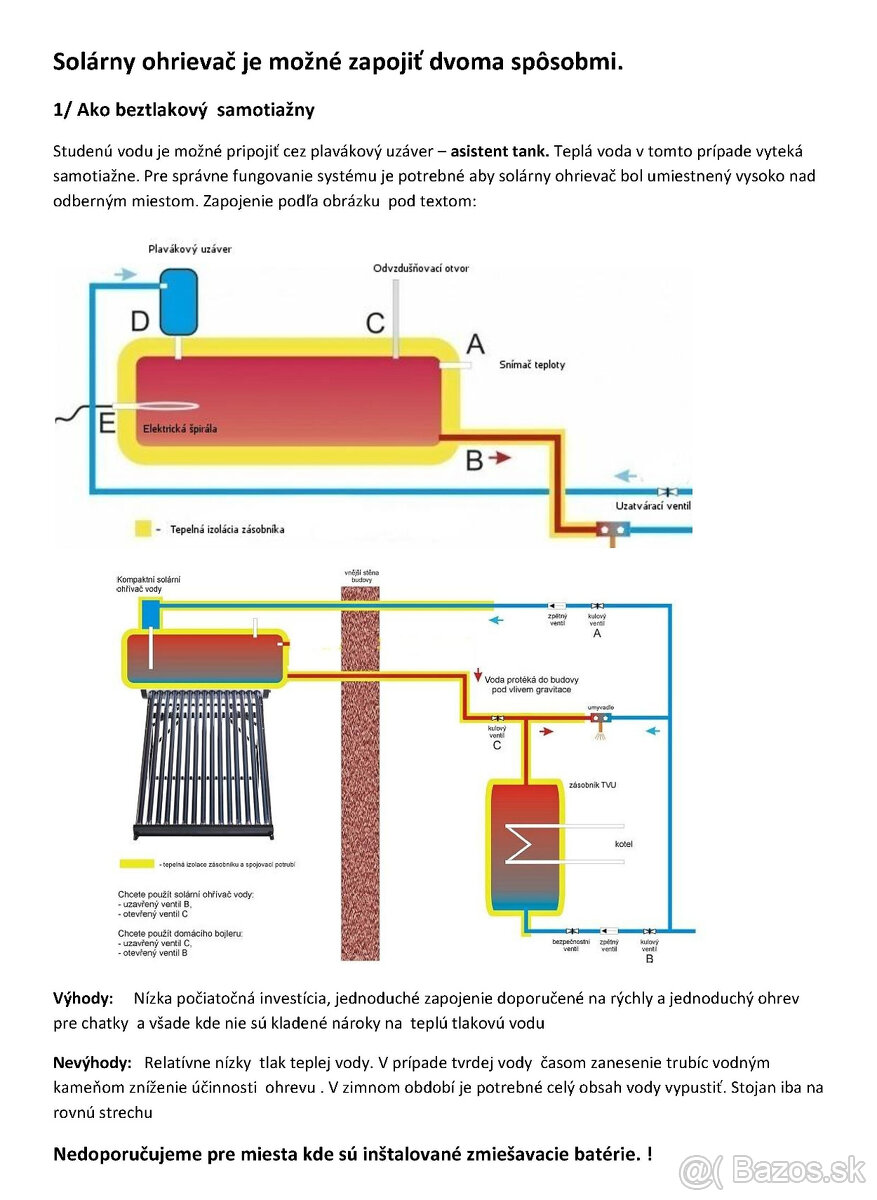 Solarny ohrev vody 145 litr. - 8