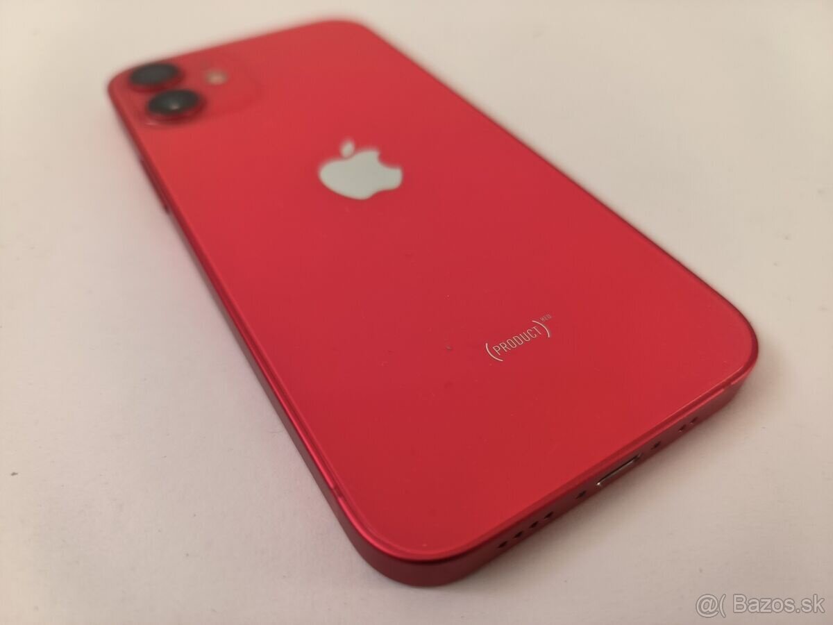 apple iphone 12 mini 64gb Red / Batéria 100% - 8