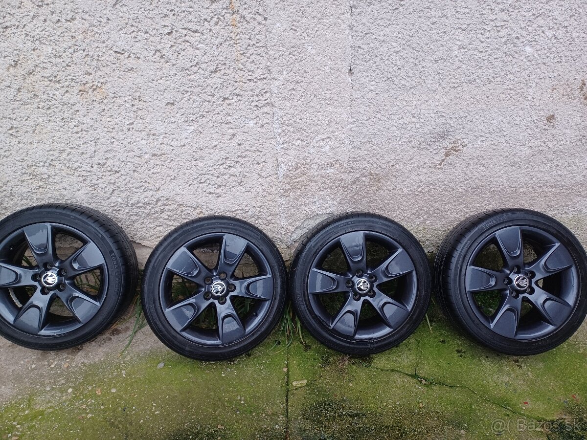 PREDAM HLINIKOVE ŠKODA ORG DISKY LETNE R16 5×100 - 8