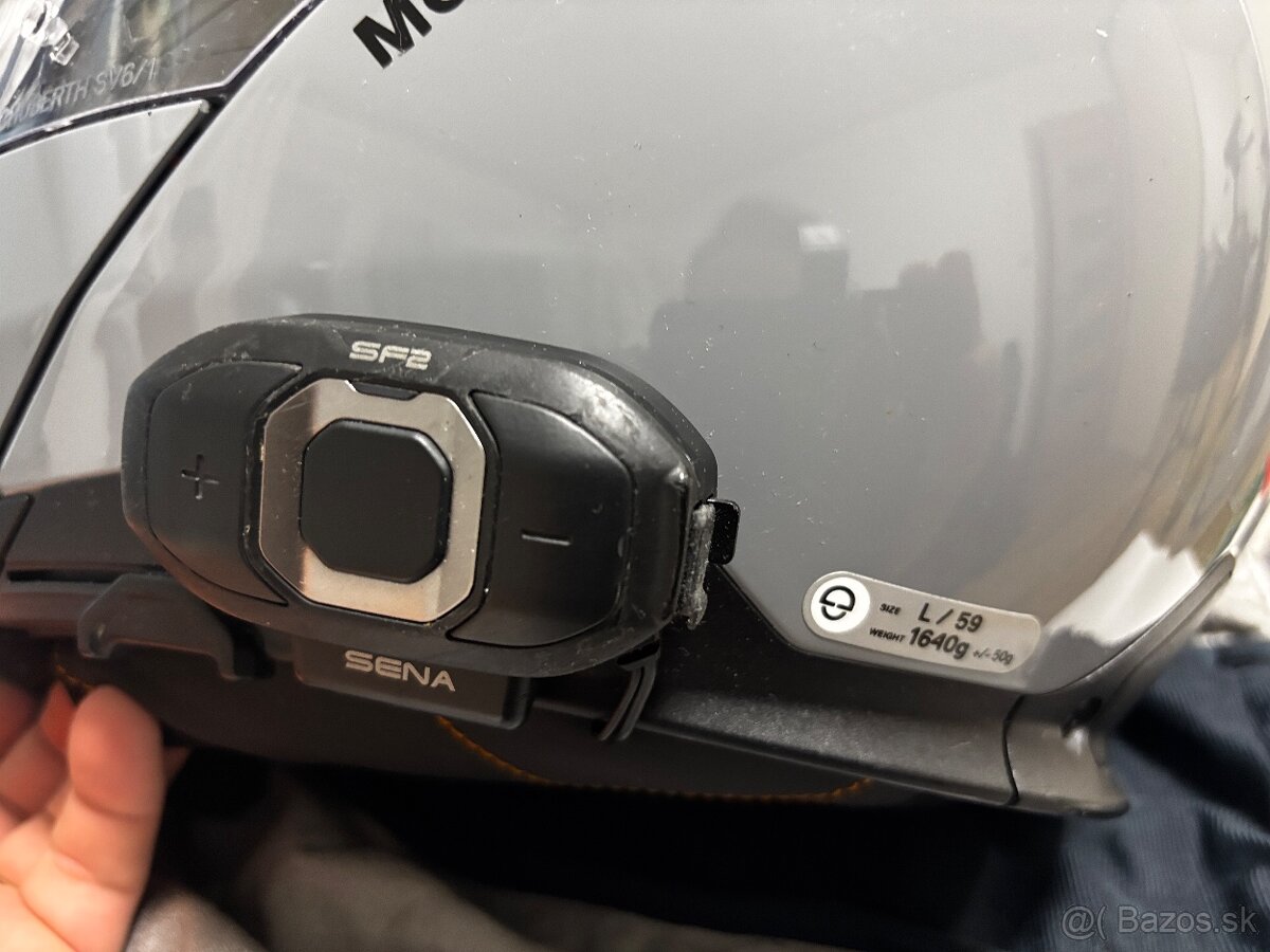 Schuberth C5+komunikator Sena - 8