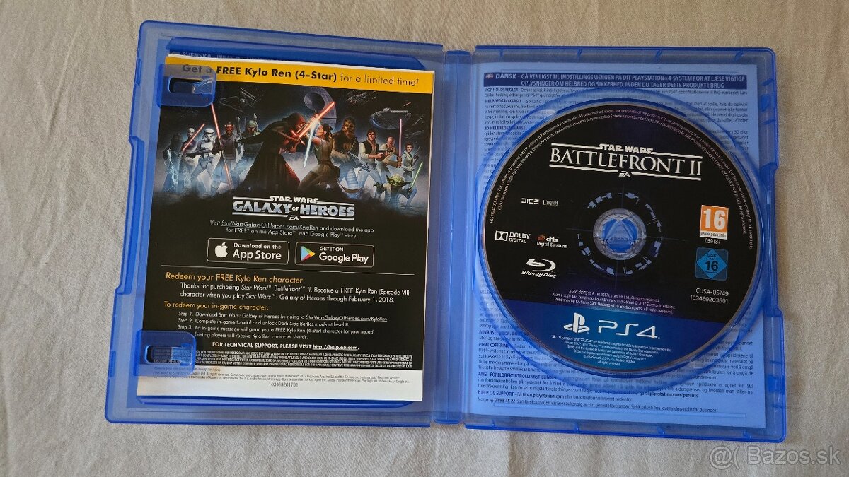 Predám PS4 (Playstation 4) hry_Resident Evil 7_Star Wars - 8