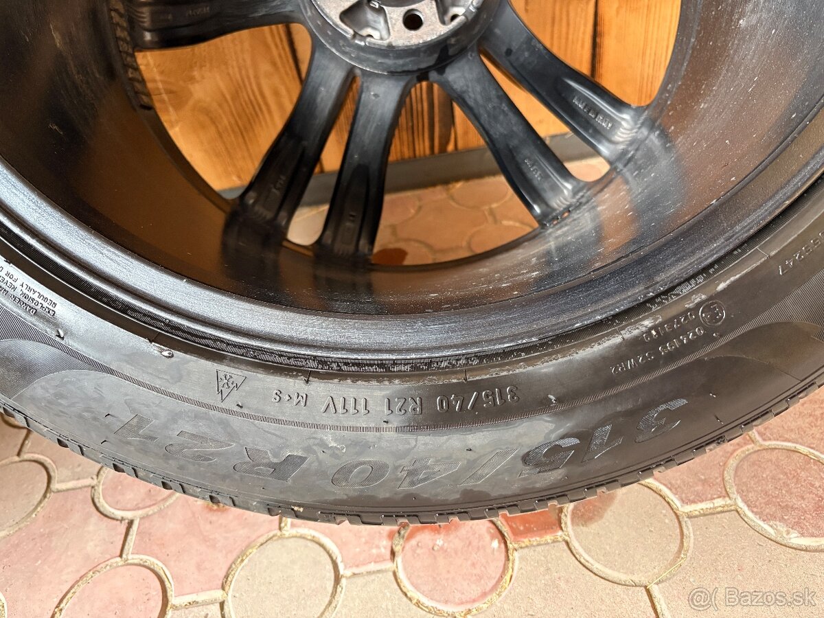 Elektrony Mak so zimnym pneu Pirelli 5x112, r21 - 8