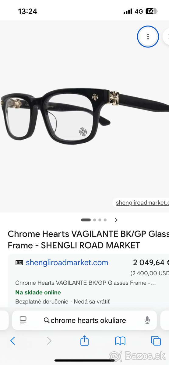 Chrome hearts okuliare. - 8