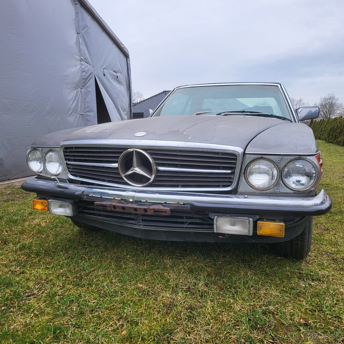 mercedes 500sl r107 - 8