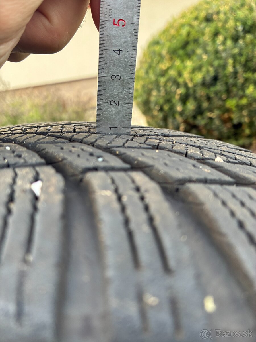 Continental WinterContact 205/60 R16 – 1 sezóna, disky v cen - 8