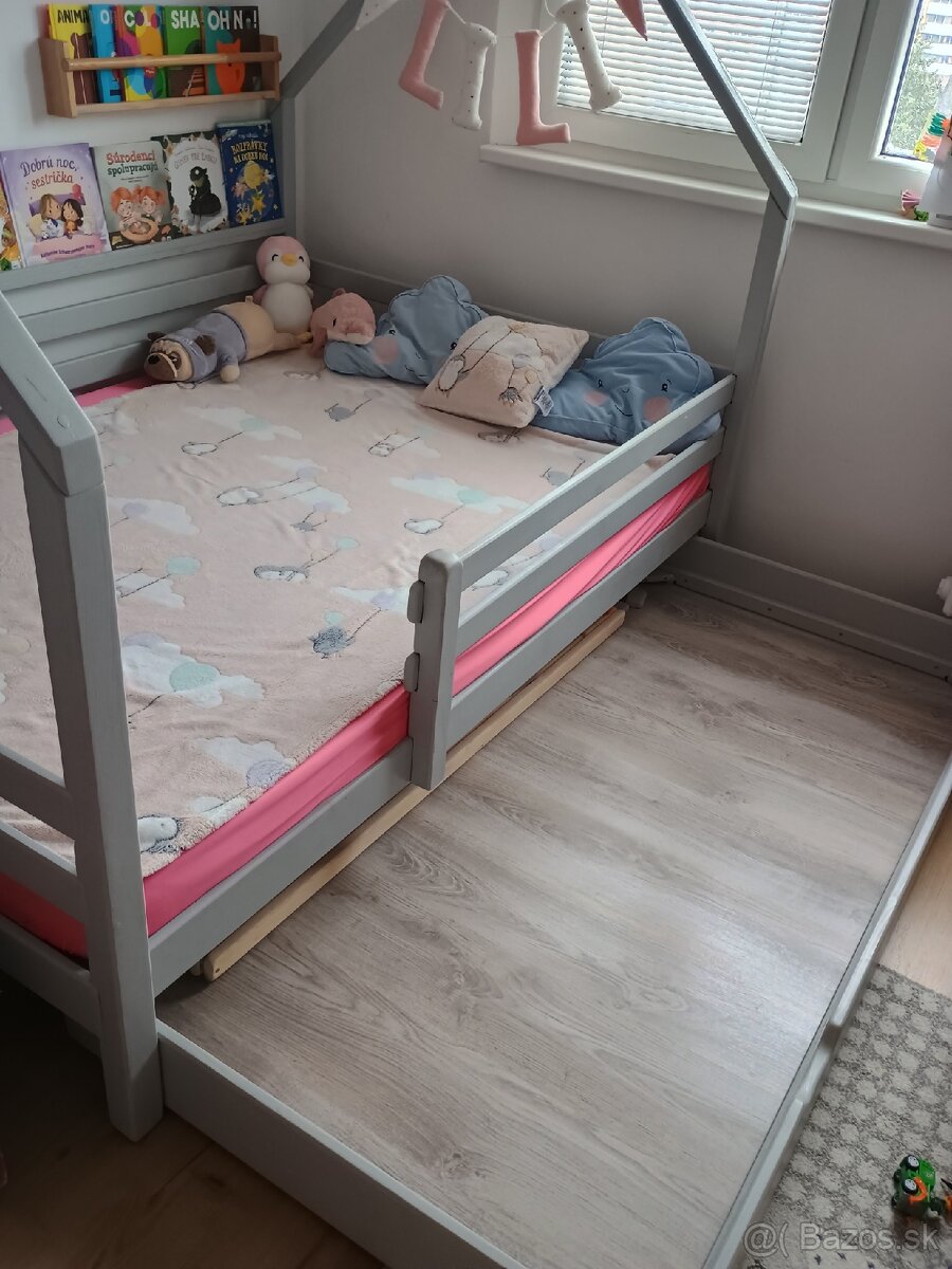 Velka domcekova montessori postel - 8