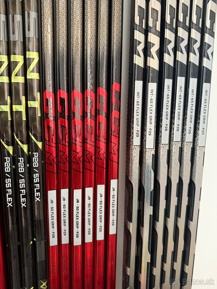 Hokejky CCM Bauer - Predám nové hokejky –SENIOR / INT / JR - 8