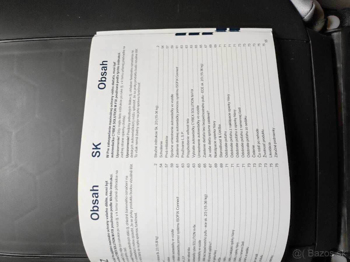 Cybex solution M-fix 15-36kg - 8