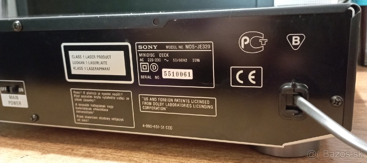 SONY MDS-JE320 .... minidisc rekorder .... - 8